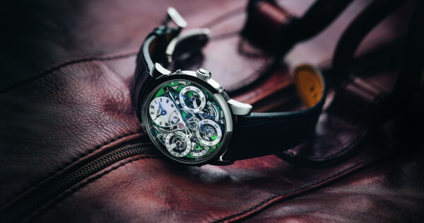 MB&F Legacy Machine Perpetual Titanium