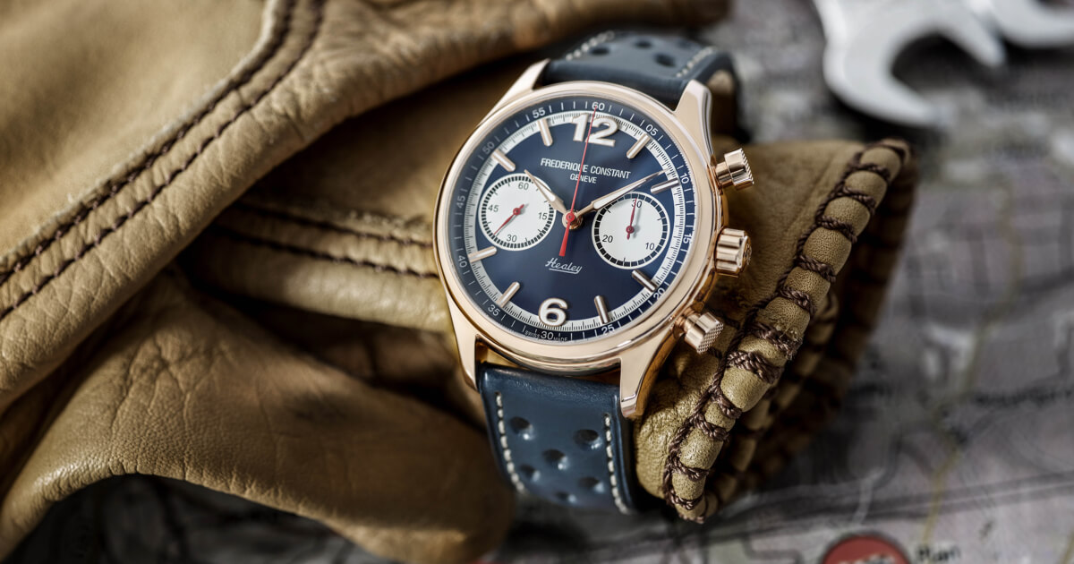 Introducing The Frederique Constant Vintage Rally Healey Chronograph