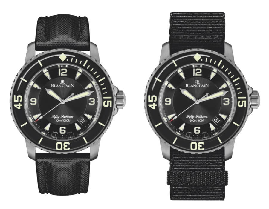 The New Blancpain Fifty Fathoms Automatic 5051 Titanium Version