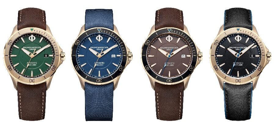 Baume & Mercier Clifton Club Bronze