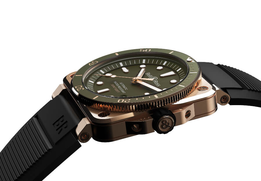 The New Bell & Ross BR 03-92 Diver Green Bronze