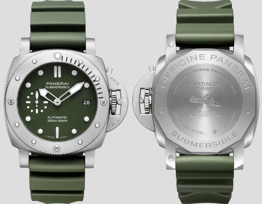 Panerai Submersible Verde Militare