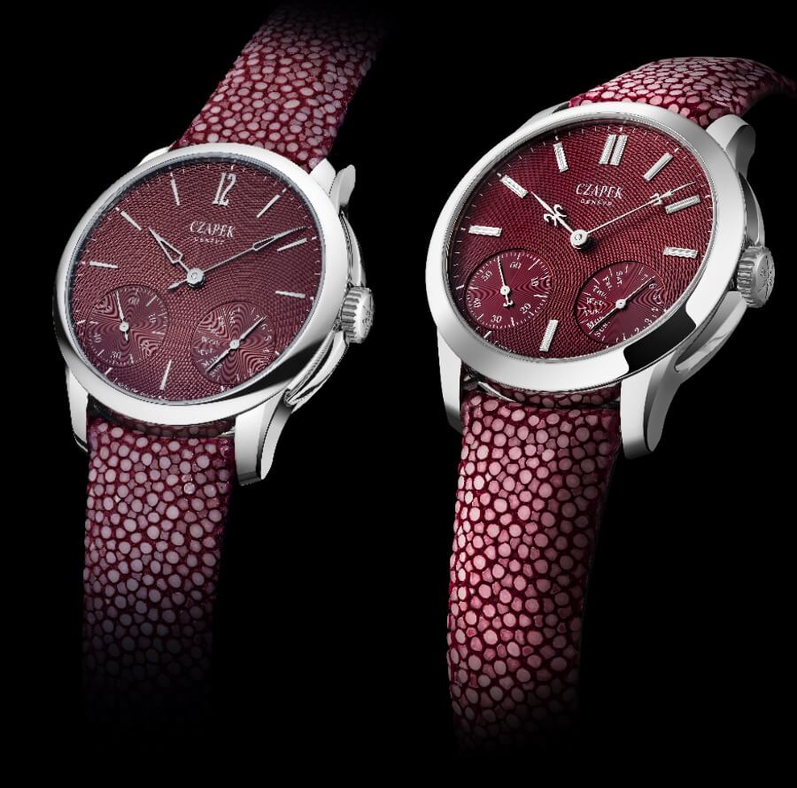 Czapek Quai des Bergues Rosewood S and Rosewood Diamonds 