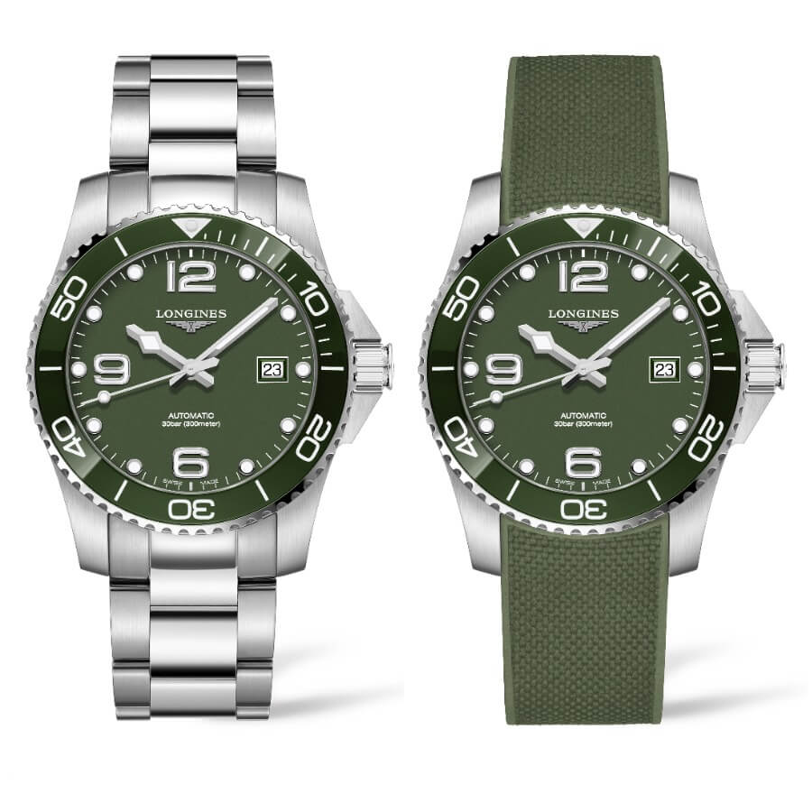 The New Longines Kaki HydroConquest and HydroConquest Boutique Edition