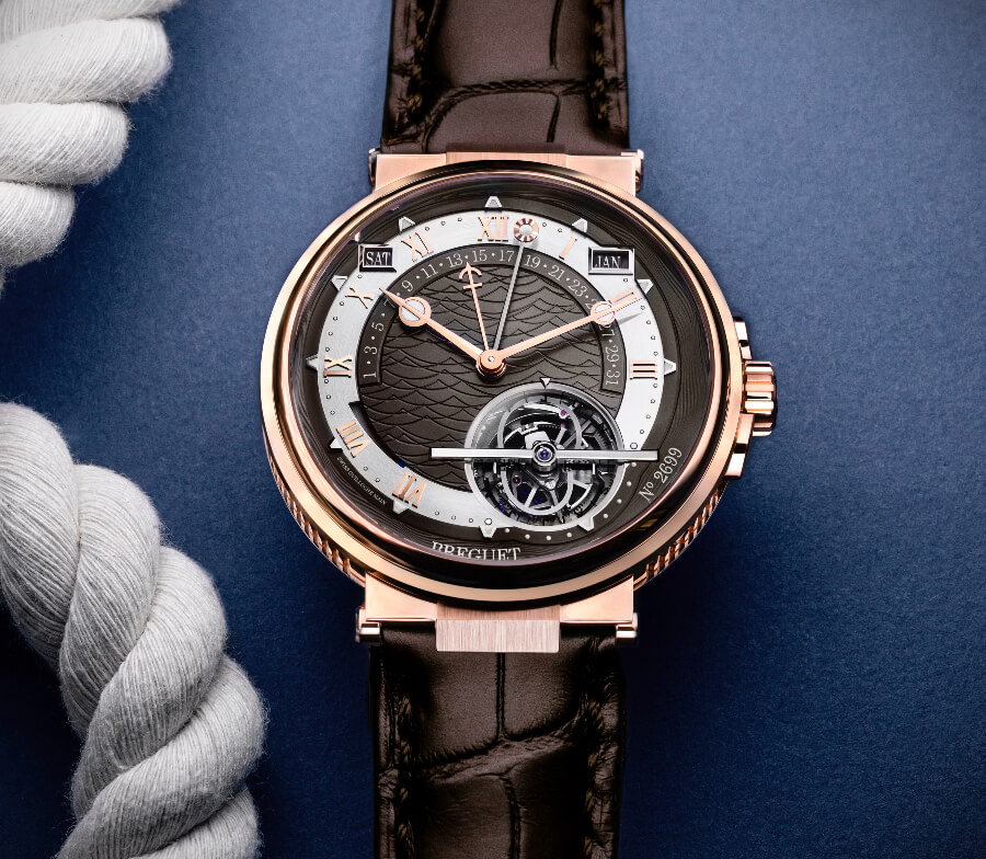 The New Breguet Marine Tourbillon Équation Marchante 5887 Red Gold
