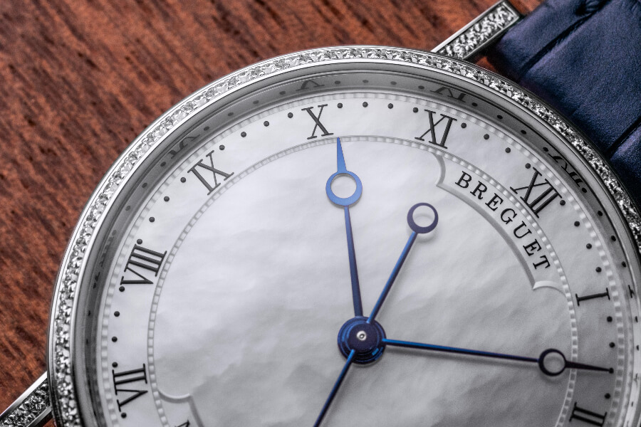 Breguet mother of pearl dial