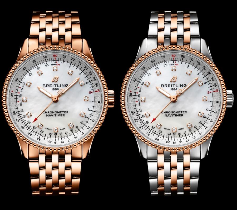 Breitling Gold Watch for Ladies