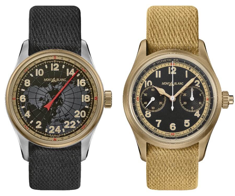 The New Montblanc 1858 Automatic 24H and Montblanc 1858 Monopusher Chronograph