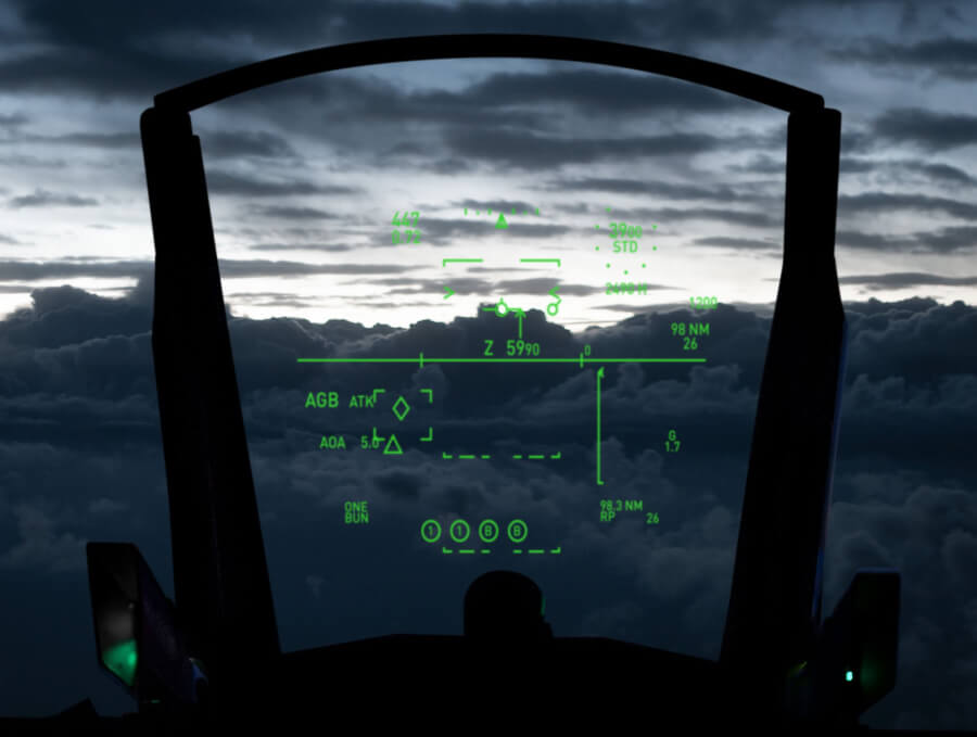 Airforce head up display