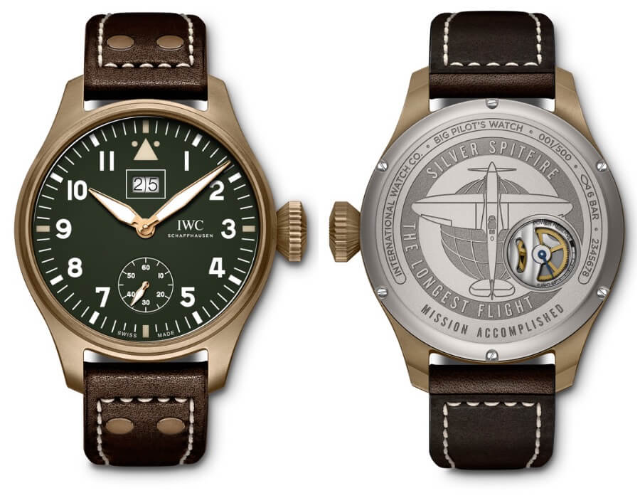 IWC Big Pilot’s Watch Big Date Spitfire Edition “Mission Accomplished” Watch Review