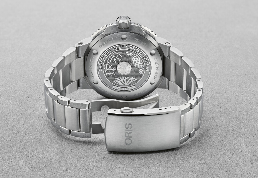 Oris Carysfort Reef Limited Edition Case Back