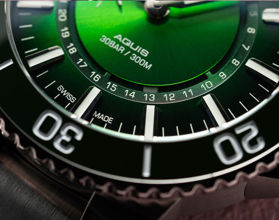 Green Dial Dive Watch