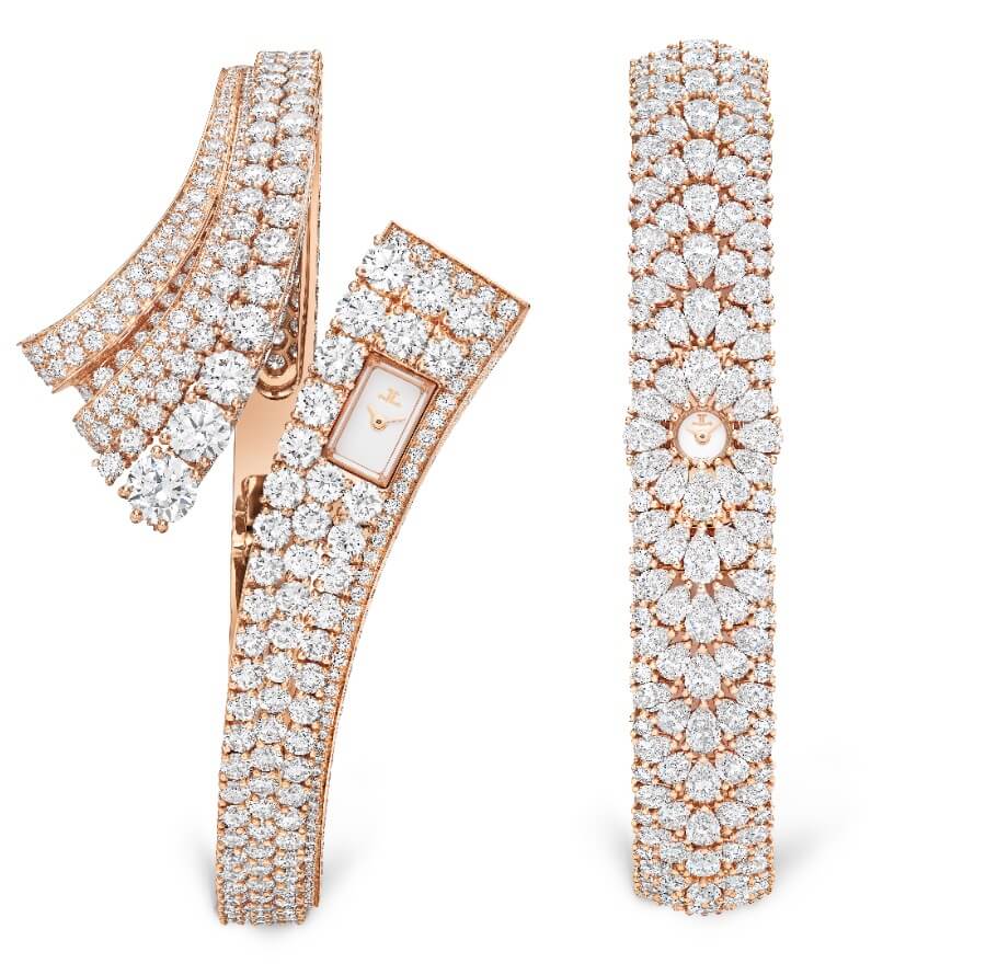 Jaeger-LeCoultre 101 Bangle and 101 Snowdrop