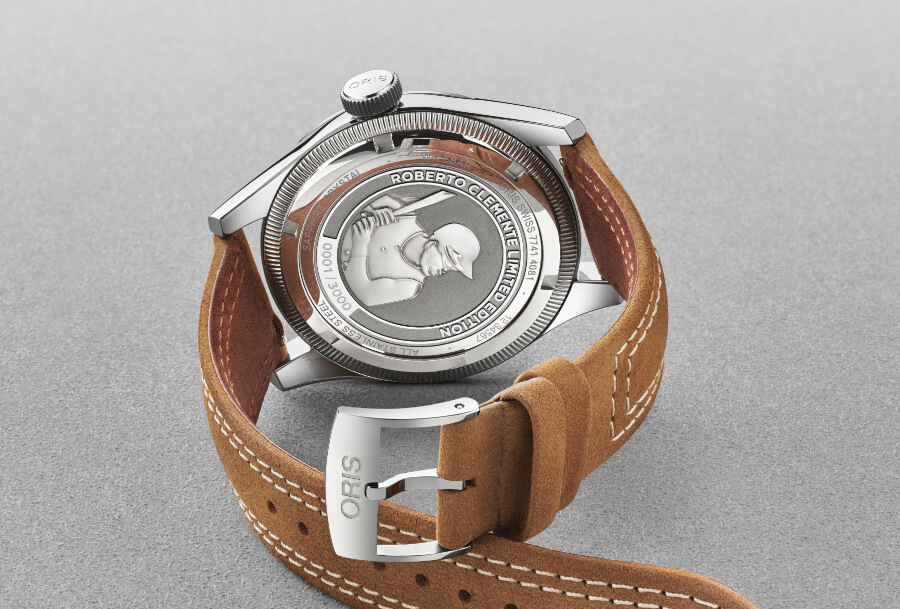 Oris Roberto Clemente Limited Edition Case Back