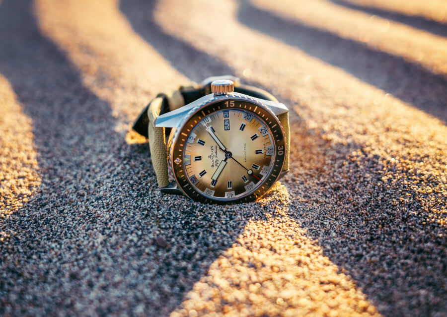Blancpain Bathyscaphe Day Date Desert Edition