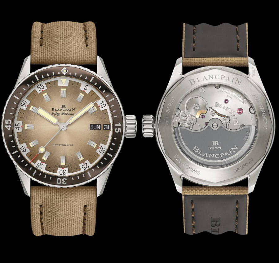 Blancpain Bathyscaphe Day Date Desert Edition ref. 5052-1146-E52A