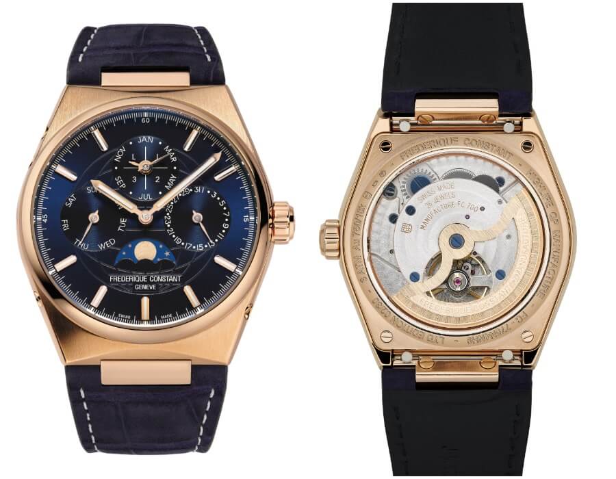Frederique Constant Highlife Perpetual Calendar Manufacture In 18-Carat Rose Gold