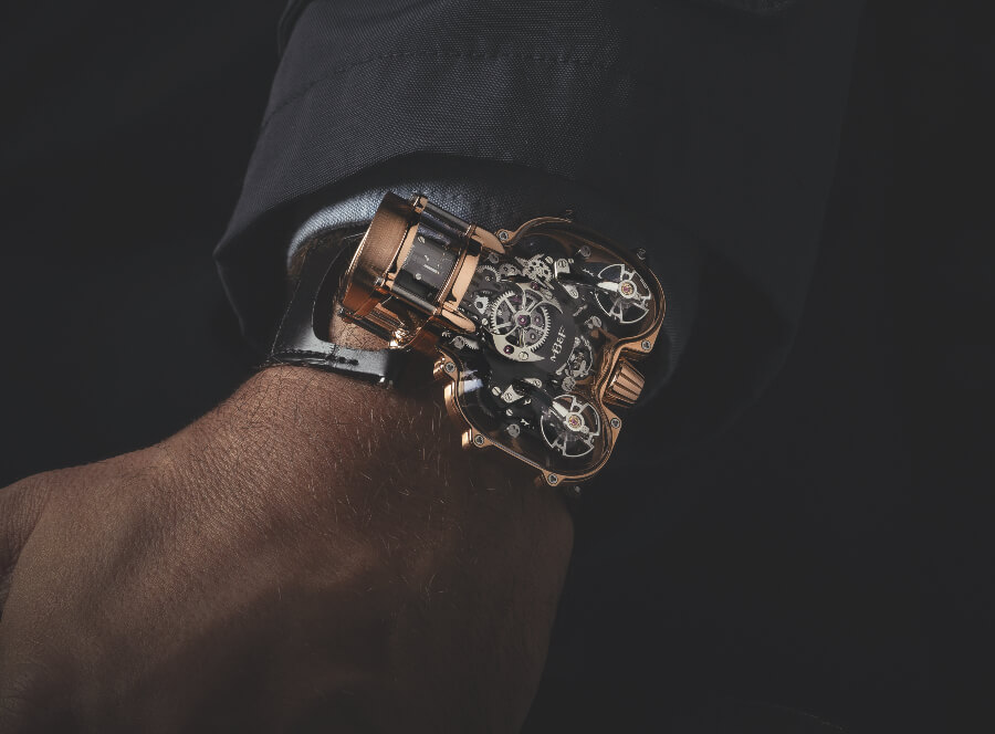 Review The MB&F HM9 Sapphire Vision
