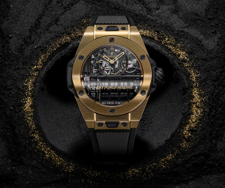 Men Watches Hublot Big Bang MP-11 Magic Gold Ref. 911.MX.0138.RX