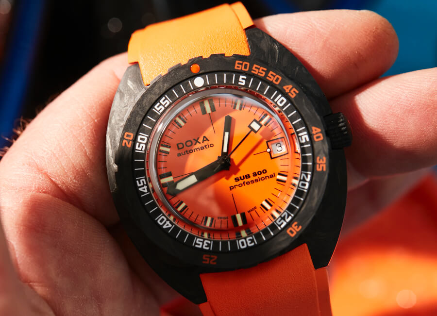 Doxa SUB 300 Carbon COSC Professional Watch Review