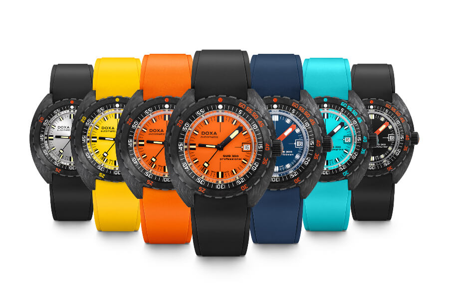 The New Doxa SUB 300 Carbon COSC