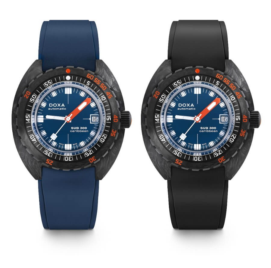 Doxa SUB 300 Carbon COSC Blue