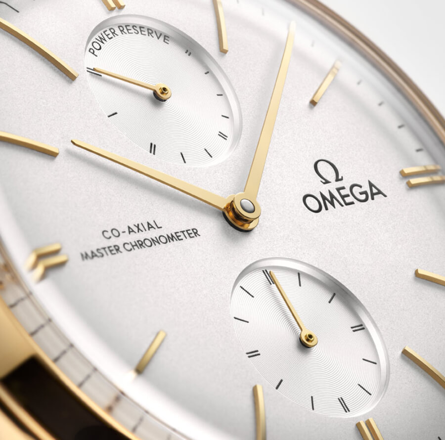 Omega De Ville Trésor Power Reserve Dial